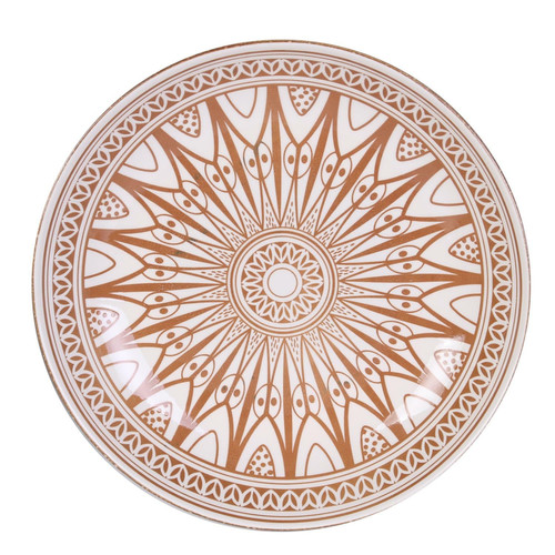 Plate Mirage 25cm, red