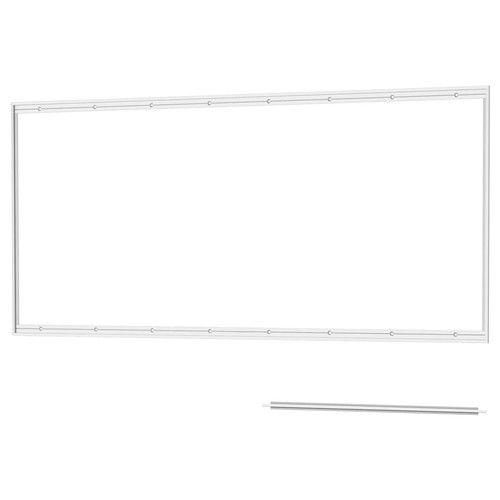 LYSEKIL Rail for wall panel, aluminium, 120 cm