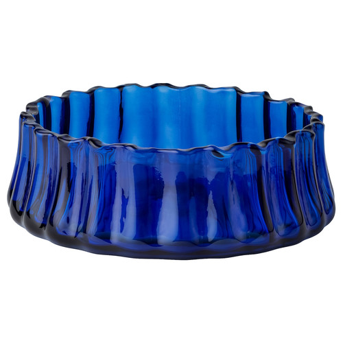 AROMATISK Serving bowl, blue, 19 cm