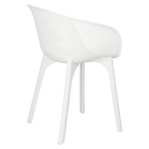 Chair Dacun, in-/outdoor, white