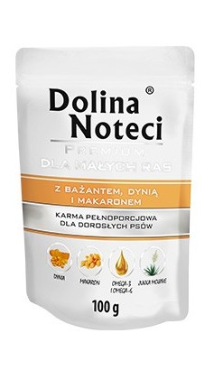 Dolina Noteci Premium Wet Dog Food with Pheasant, Pumpkin & Pasta100g