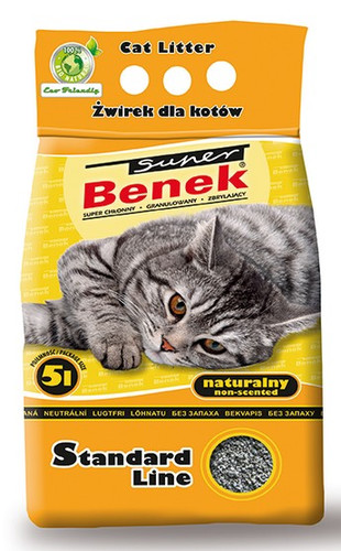 Cat Litter Super Benek Natural 10L