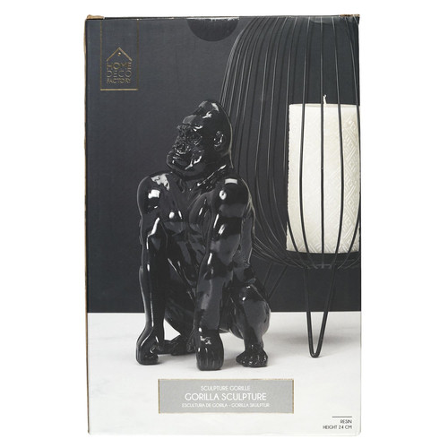 Decoration Gorilla, black
