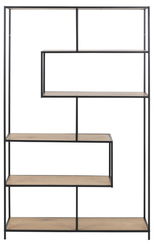 Shelving Unit Bookcase Oxford 4, oak