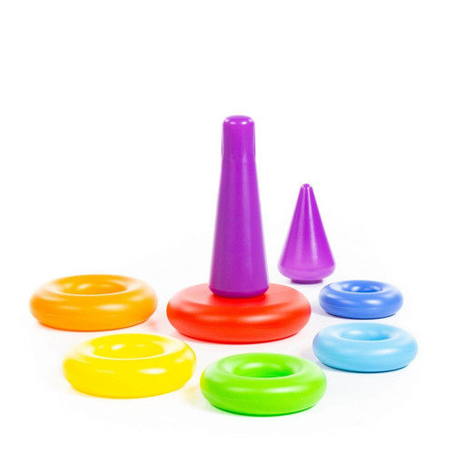 Pyramid Stacking Ring Educational Toy 12m+