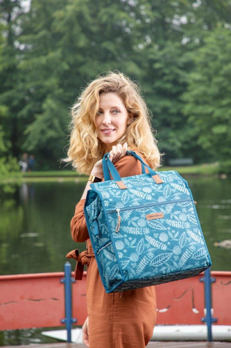 Newlooxs Bicycle Bag Forest Lilly, blue