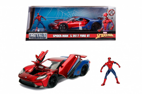 Marvel Spider-Man & 2017 Ford GT 1:24 8+