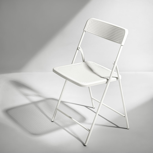 TORPARÖ Chair, outdoor, foldable/white