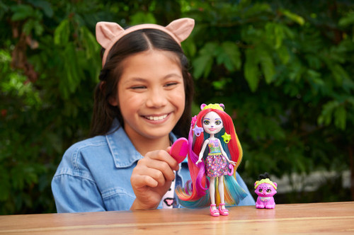 Enchantimals Deluxe Sunshine Beach PERSIDA Doll HTJ69 4+