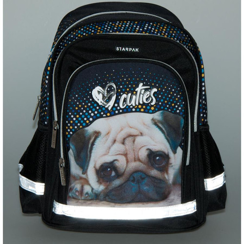 School Backpack Cute Puppy