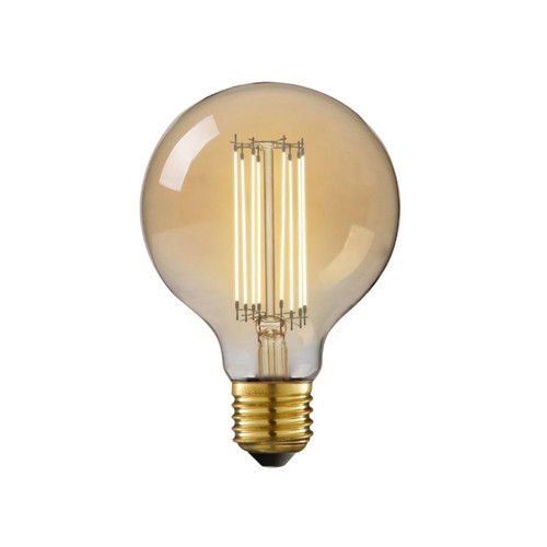 Diall LED Bulb Filament G95 E27 400lm 1800K, amber