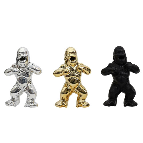 Decoration Gorilla Mini, black