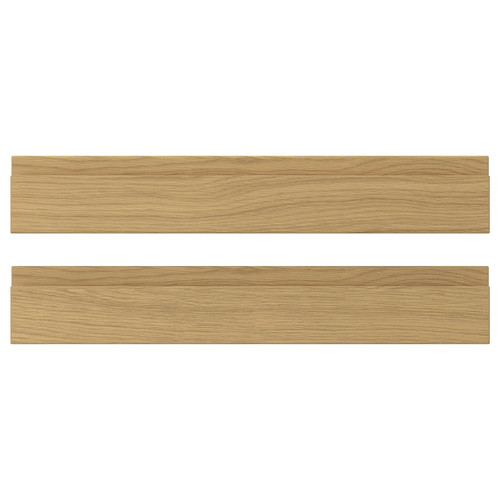 VOXTORP Drawer front, oak effect, 60x10 cm
