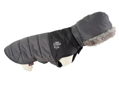 Zolux Quilted Dog Coat Winter Jacket Mountain T35 35cm, grey