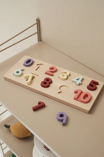 Kid's Concept Number Puzzle 1-10 3+