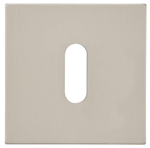 Gamet Door Escutcheon, brushed nickel