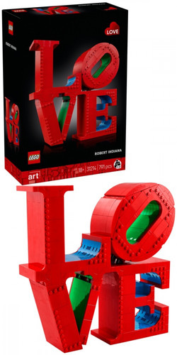 LEGO ART LOVE 18+