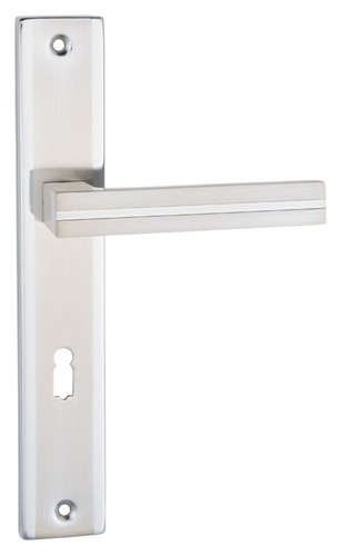 Schaffner Internal Door Handle Mada 72 mm, satin nickel/chrome