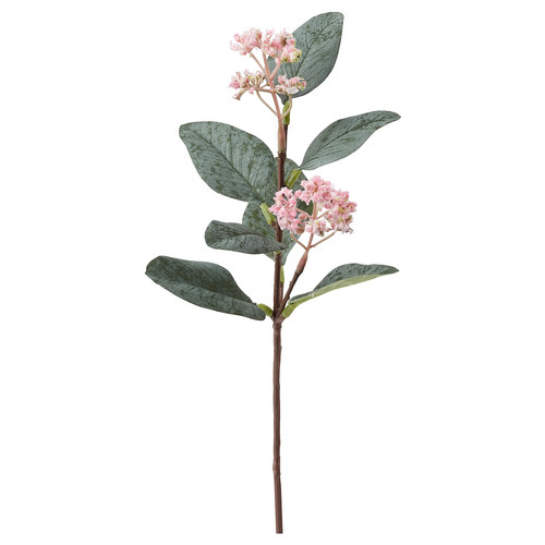 SMYCKA Artificial flower, Eucalyptus, pink, 30 cm