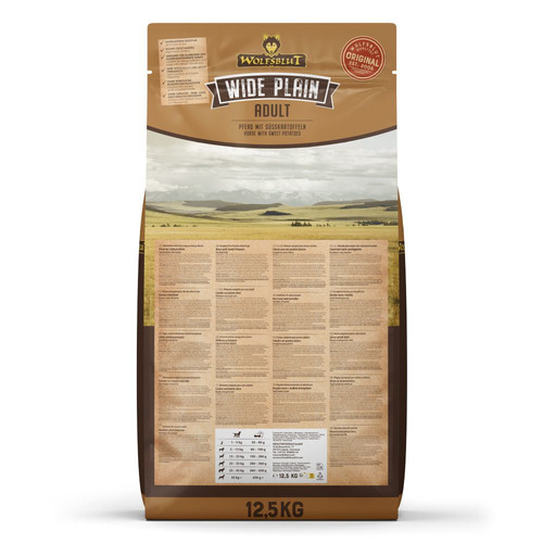 Wolfsblut Dog Wide Plain Dog Dry Food with Horse 12.5kg