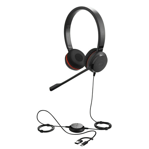 Jabra Evolve2 30 II USB-A&C MS Stereo