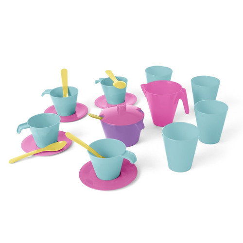 Wader Playset Tea Time 20pcs, pink, 12m+