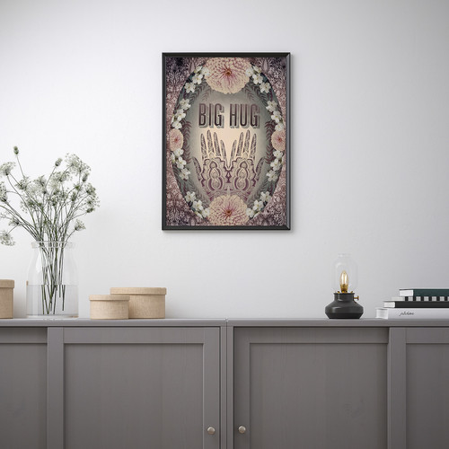 BILD Poster, Henna hands, 50x70 cm