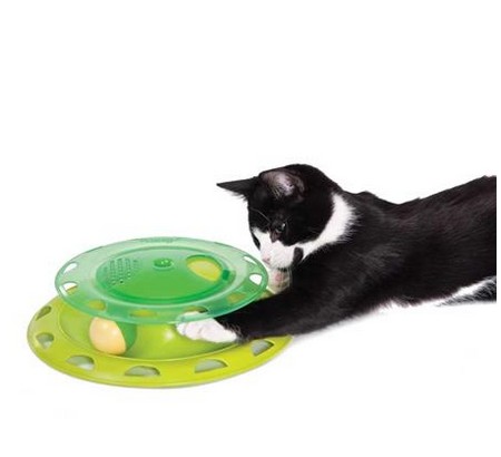 Petstages Play Track for Cats with Catnip