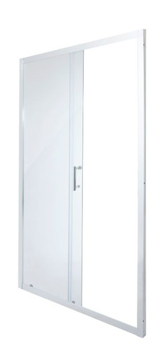 Shower Sliding Door Onega 120 cm, chrome/transparent