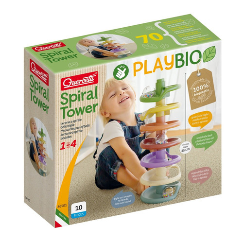 Quercetti PlayBio Spiral Tower 12m+