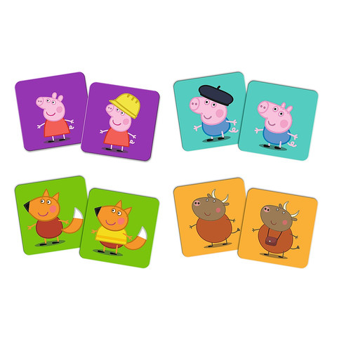 Trefl Memos Classic and Plus Peppa Pig Game 3+