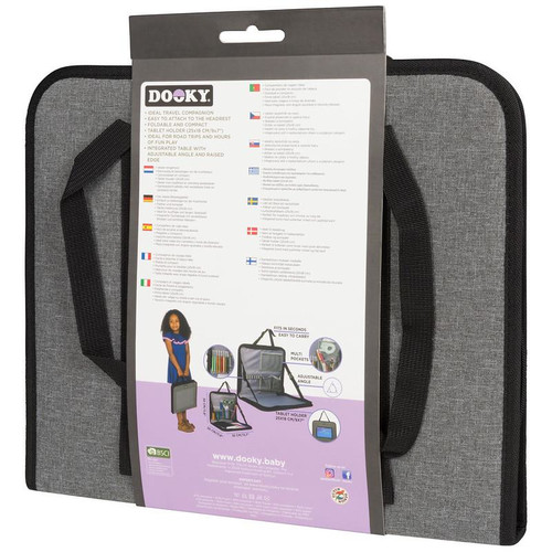Dooky Backseat Travel Tray 2in1