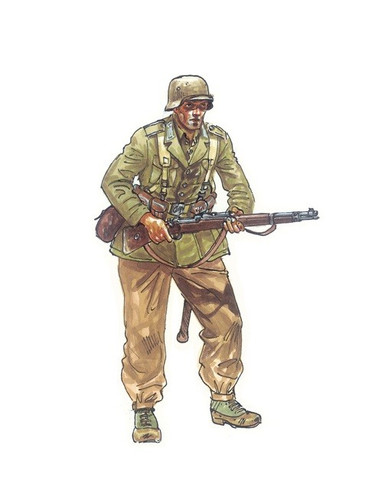 Italeri Model Kit WWII German Motorcycles 1:72 14+