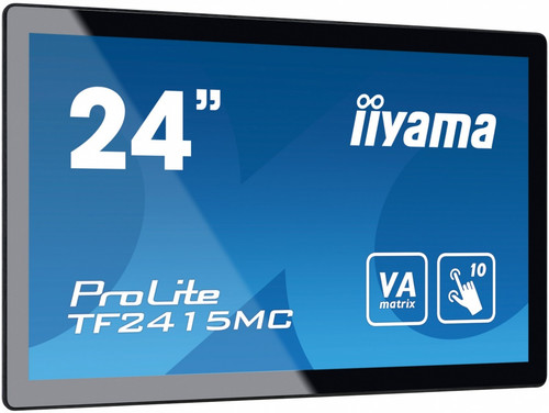 Iiyama 23.8" Monitor TF2415MC-B2 Capacitive 10PKT, Foam, HDMI, DP