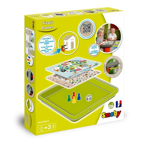 Smoby Games Drawer Set 3+