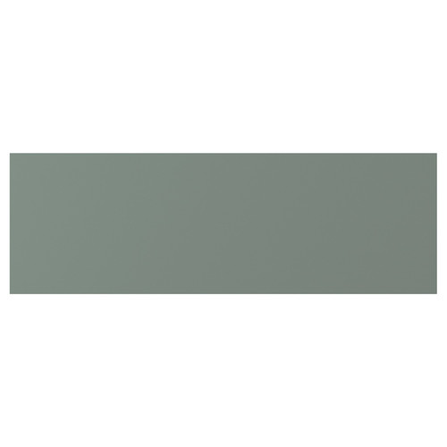 NICKEBO Drawer front, matt grey-green, 60x20 cm