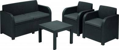 Outdoor Furniture Set GEORGIA, graphite