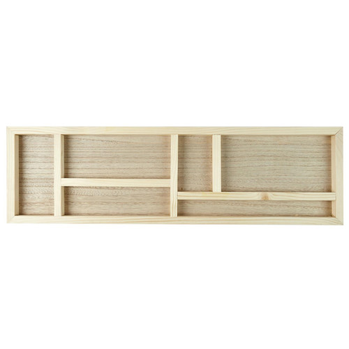 Desk Shelf Organizer, natural