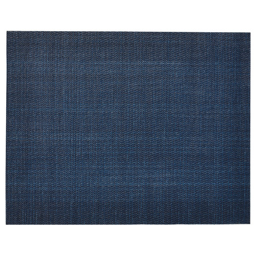 FLYGFISK Place mat, dark blue, 38x30 cm