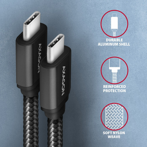 AXAGON USB Cable BUCM3-CM30AB cable USB-C USB-C, 3.0