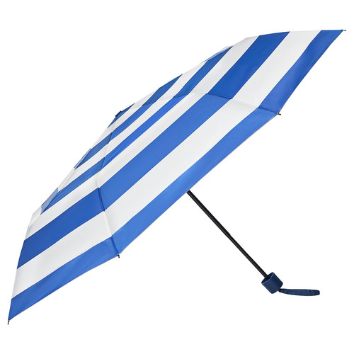 KNALLA Umbrella, foldable multicolour/patterned