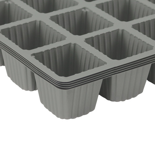 Verve Tray Seed Pots 5.2 x 5.2 x 15cm 5pcs