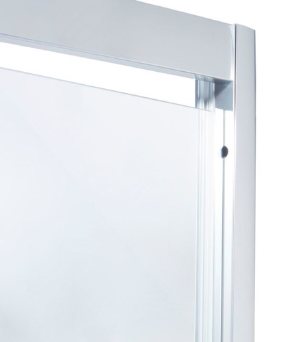 Pivot Shower Door Onega 80 cm, chrome/transparent