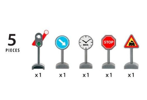 Brio Traffic Sign Kit 3+