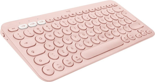 Logitech Light Portable Wireless Keyboard for Mac K380, pink