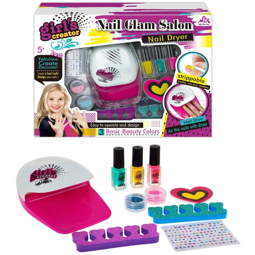 Girl's Creator Nail Glam Salon 5+