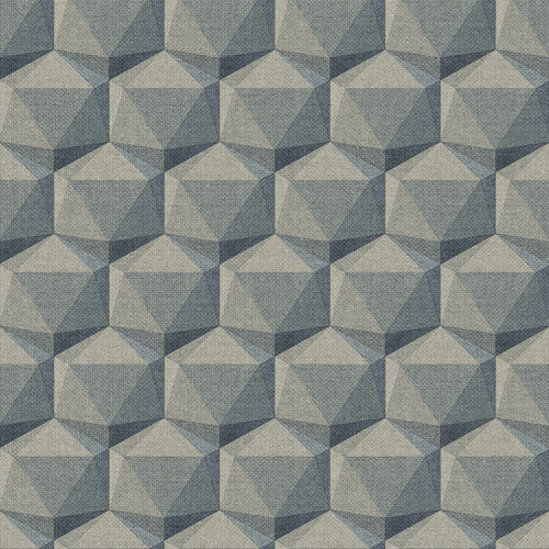GoodHome Vinyl Wallpaper on Fleece Molta, grey/green