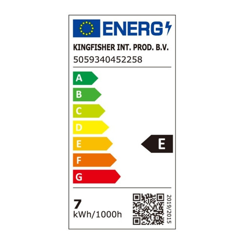 Diall LED Bulb G45 E27 806 lm 2700 K