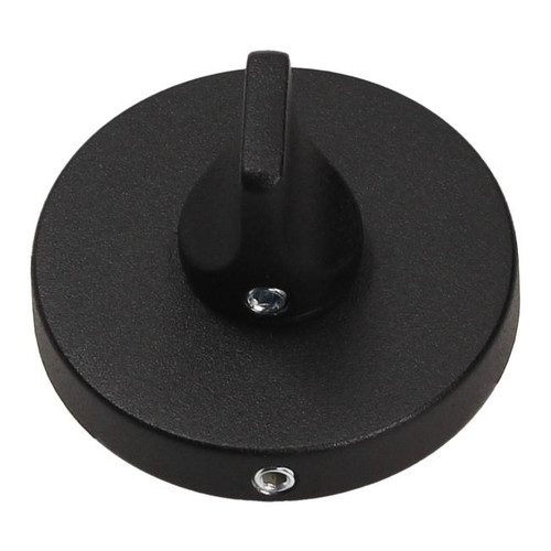 Gamet Door Escutcheon Organic, lower, matt black