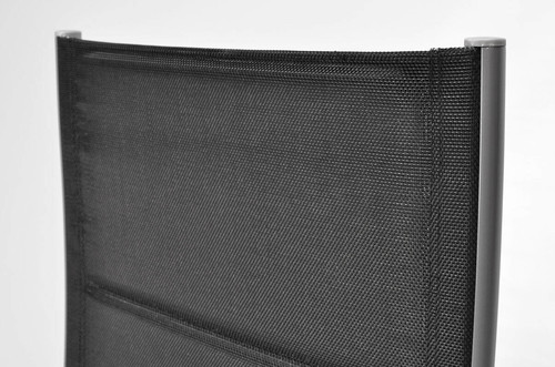 Outdoor Chair MODENA, aluminium, black